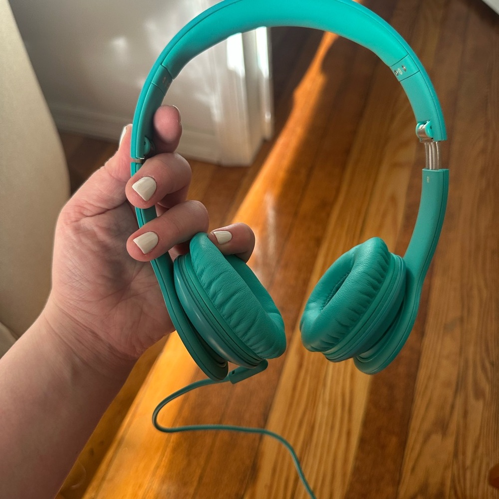 Teal Over-Ear Headphones